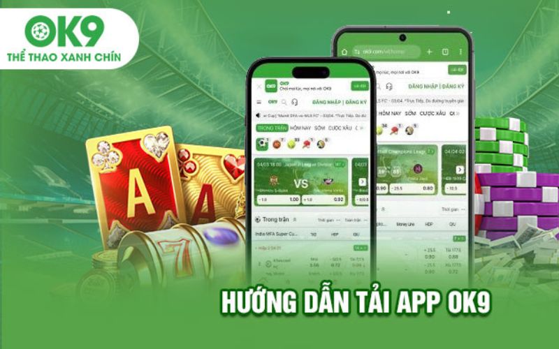 Cách tải app OK9 về máy điện thoại